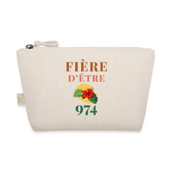 Fière d'être 974 Réunion - Trousse biologique - nature - Devant