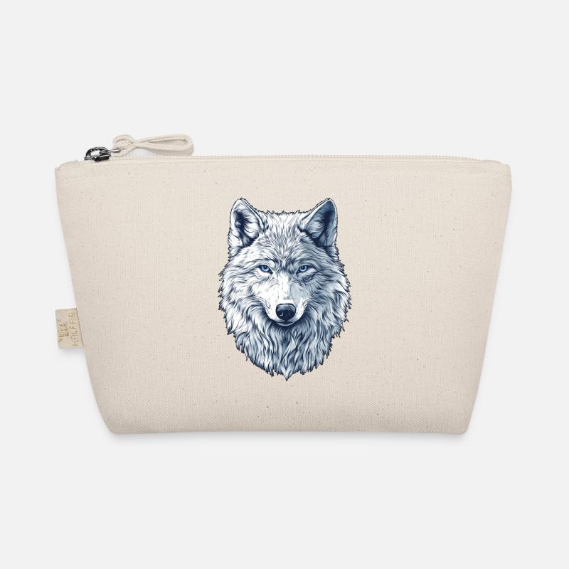 Arctic wolf Organic Pouch