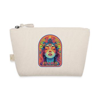 Kandi EDM Open Your Mind Psychedelic Bloom - Organic Pouch - nature - Front