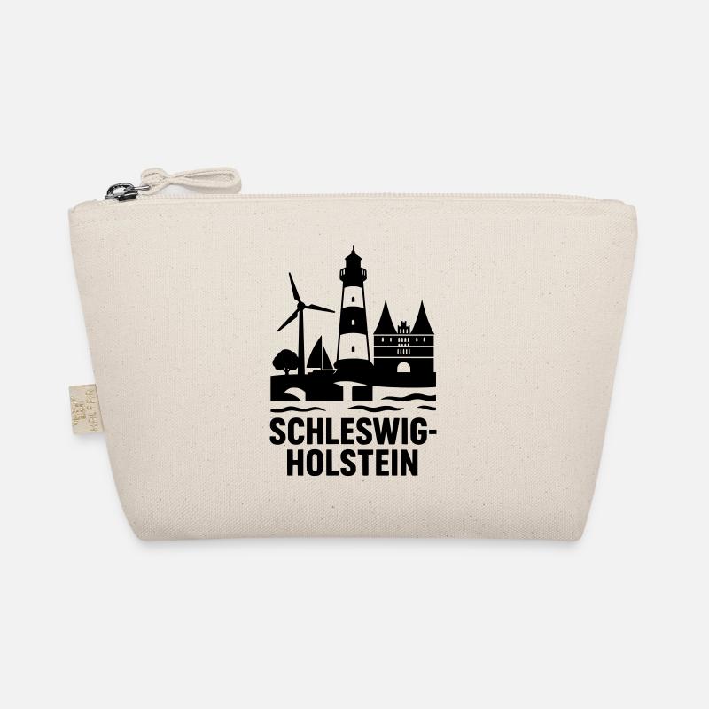 Schleswig Holstein Landmarks Organic Pouch