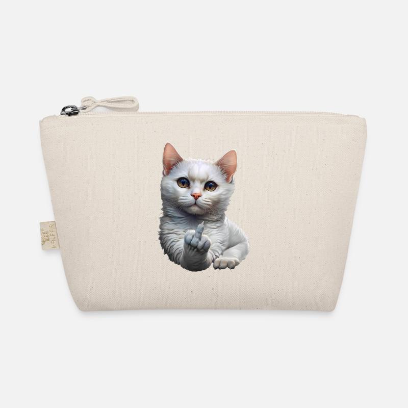 Katze - Bio-Täschchen - Natur