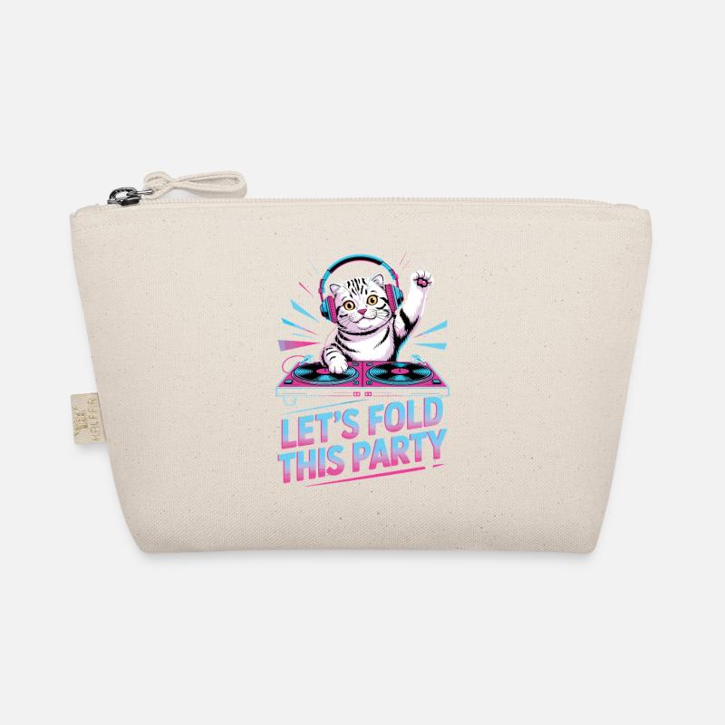 DJ Humour Animal Scottish Fold Chat Trousse biologique