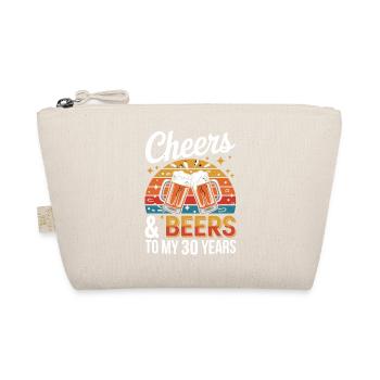 Cheers & Beers to celebrate my 30 years - Organic Pouch - nature - Front