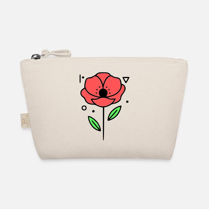 Coquelicots-coquelicots-minimaliste-Line-Art-3 Trousse biologique