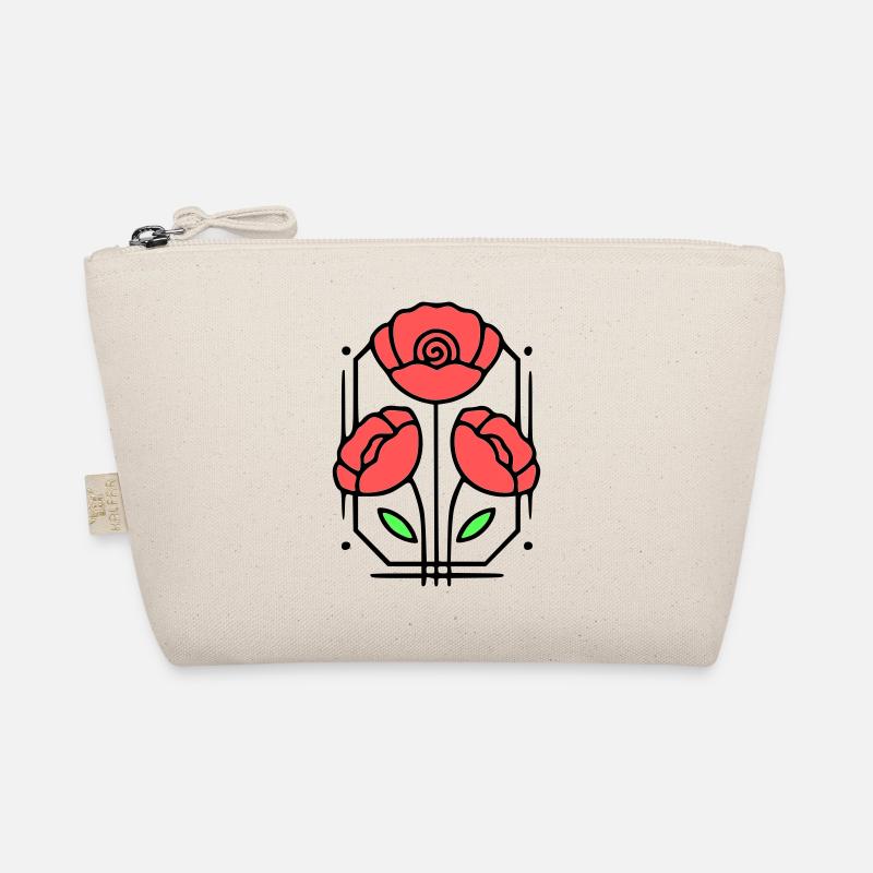 Coquelicots coquelicots minimaliste Line Art 8 Trousse biologique