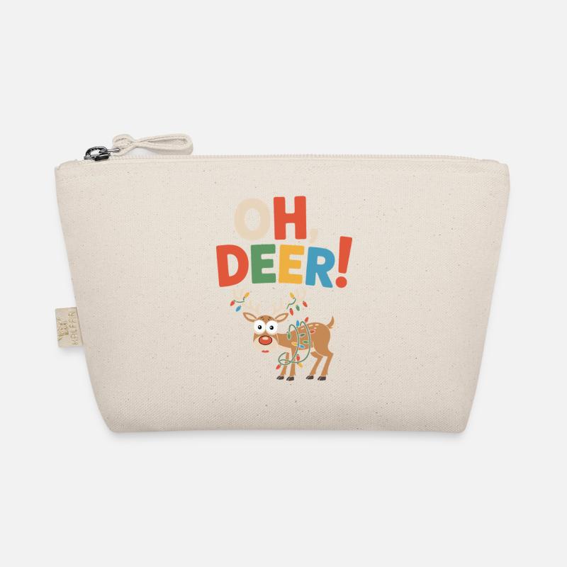 Oh, cerf ! Conception de cadeau de Noël drôle Trousse biologique