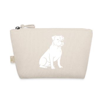 Dog dogs vector art design - Organic Pouch - nature - Front