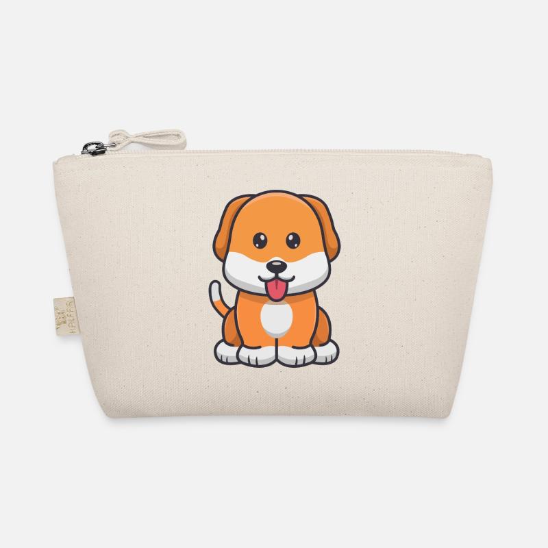Cute dog Organic Pouch