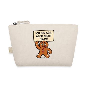 I'm cute, but not good - Organic Pouch - nature - Front