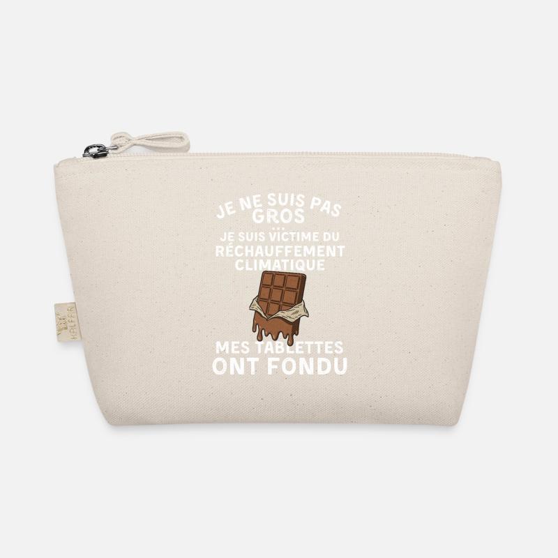 I'm Not Fat - lustige Mann Geschenkidee Bio-Täschchen