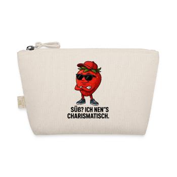 Strawberry - Sweet I'm Charismatic Caricature - Organic Pouch - nature - Front
