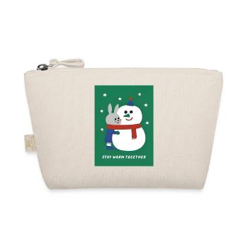 Winter Holiday Design - Organic Pouch - nature - Front