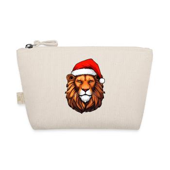 Lion Santa Claus - Trousse biologique - nature - Devant