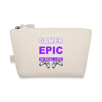 Gamer Gaming - Organic Pouch - nature - Front