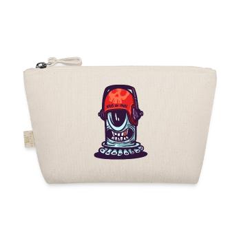 Skull Space Helmet - Organic Pouch - nature - Front