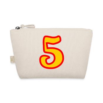 5. ANNIVERSAIRE. 5 ANS. 5e ANNIVERSAIRE - Trousse biologique - nature - Devant