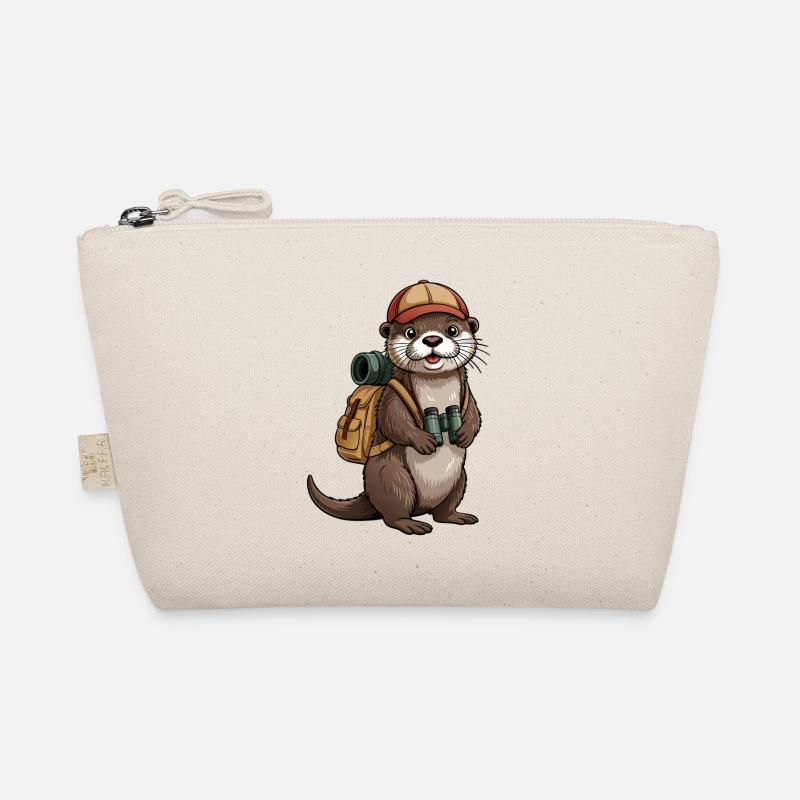 Loutre en look de trekking Trousse biologique