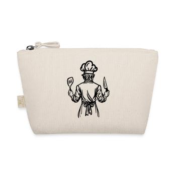 Father’s Kitchen Soul – Chef Line Art Design - Trousse biologique - nature - Devant