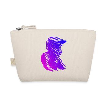 Clear Motocross Message - Organic Pouch - nature - Front