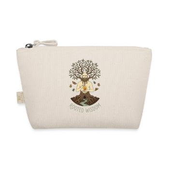 Rooted Wisdom - Mystical Tree Spirit - Organic Pouch - nature - Front