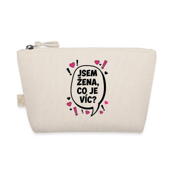 Jsem Zena Co Je Vic - Bio-Täschchen - Natur - Vorne