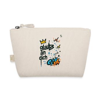 Graffiti Believe In You Design - Organic Pouch - nature - Front