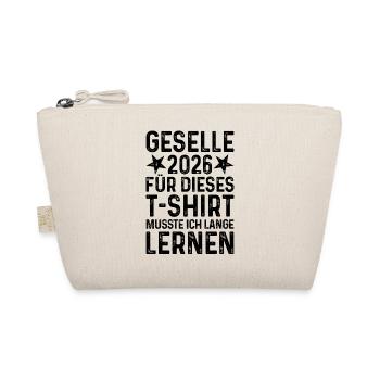 Journeyman 2026 T-Shirt Long Learning Grunge Gift - Organic Pouch - nature - Front