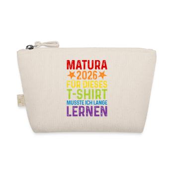 Matura 2026 T-Shirt - Organic Pouch - nature - Front