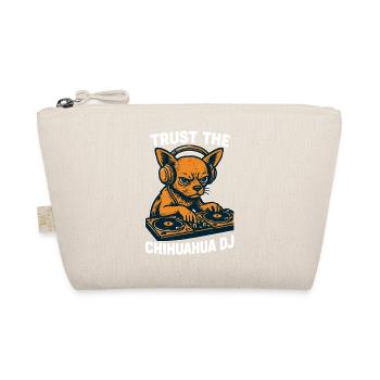 Cadeau des casques pour platines rétro du DJ Chihuahua - Trousse biologique - nature - Devant
