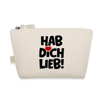 Je t’aime - amour dans l’amour - Trousse biologique - nature - Devant