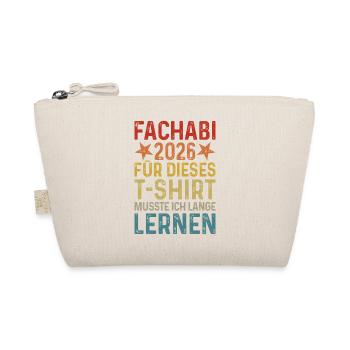 Fachabi 2026 Graduation T-Shirt - Organic Pouch - nature - Front