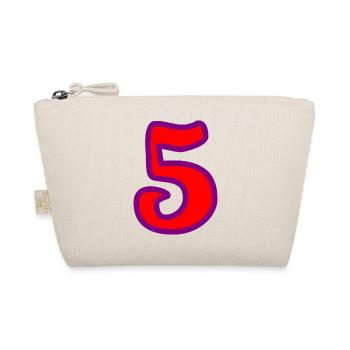 5. ANNIVERSARY. 5 YEARS. 5th ANNIVERSARY - Organic Pouch - nature - Front