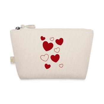 Cadeau rouge de la Saint-Valentin - Trousse biologique - nature - Devant