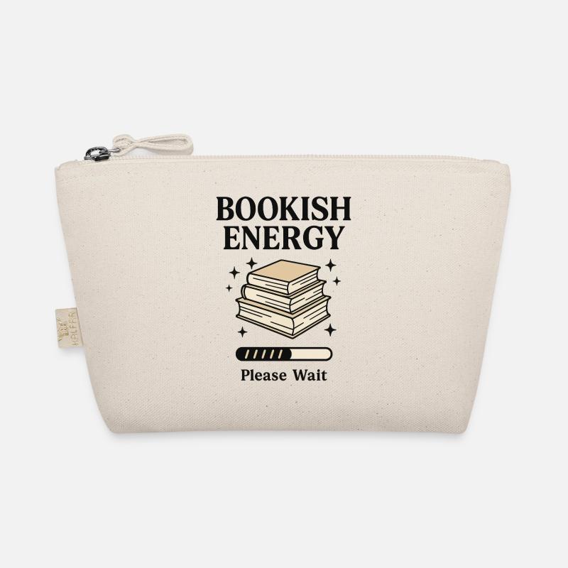 Bookish Energy Charge Level Organic Pouch