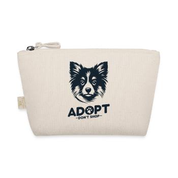 Adopt don't shop 3 - Organic Pouch - nature - Front