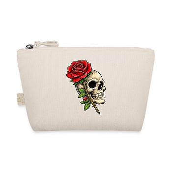 Skull - Organic Pouch - nature - Front