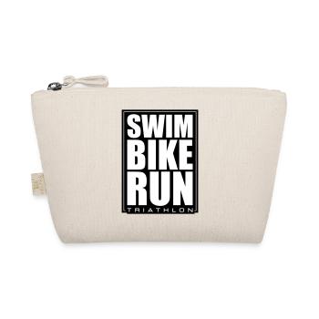 Triathlon Swimming Cycling Running - Organic Pouch - nature - Front