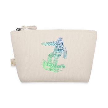 Un motif juste pour le snowboard - Trousse biologique - nature - Devant