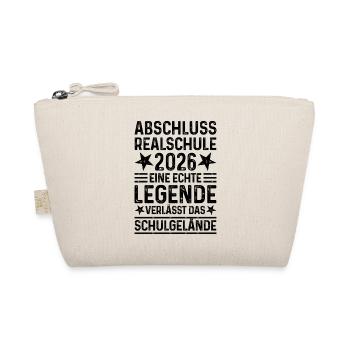 Abschluss 2026 Realschule Realschulabschluss 2026 - Bio-Täschchen - Natur - Vorne
