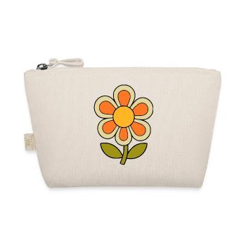 Flowerpower rétro à motifs floraux des années 70 - Trousse biologique - nature - Devant