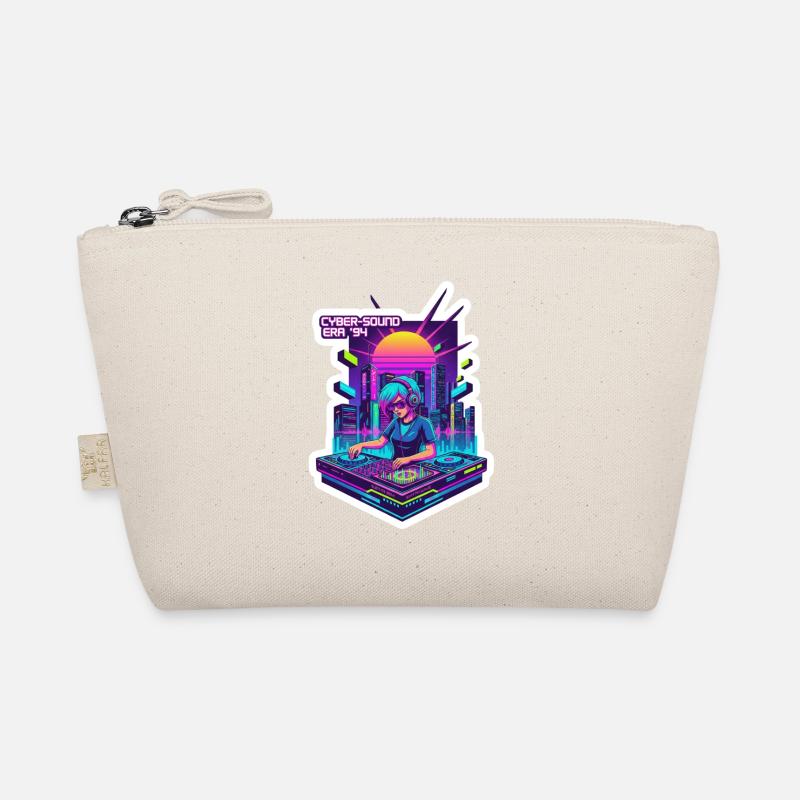 Retro Wave Cyber 90s Bio-Täschchen