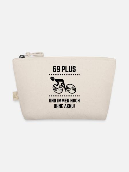 69 Plus – Immer Noch Ohne Akku! Fahrrad Rennrad B - Bio-Täschchen - Natur - Vorne