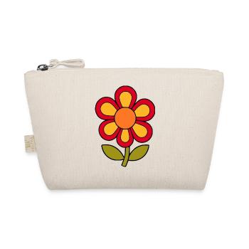 Flowerpower rétro à motifs floraux des années 70 - Trousse biologique - nature - Devant