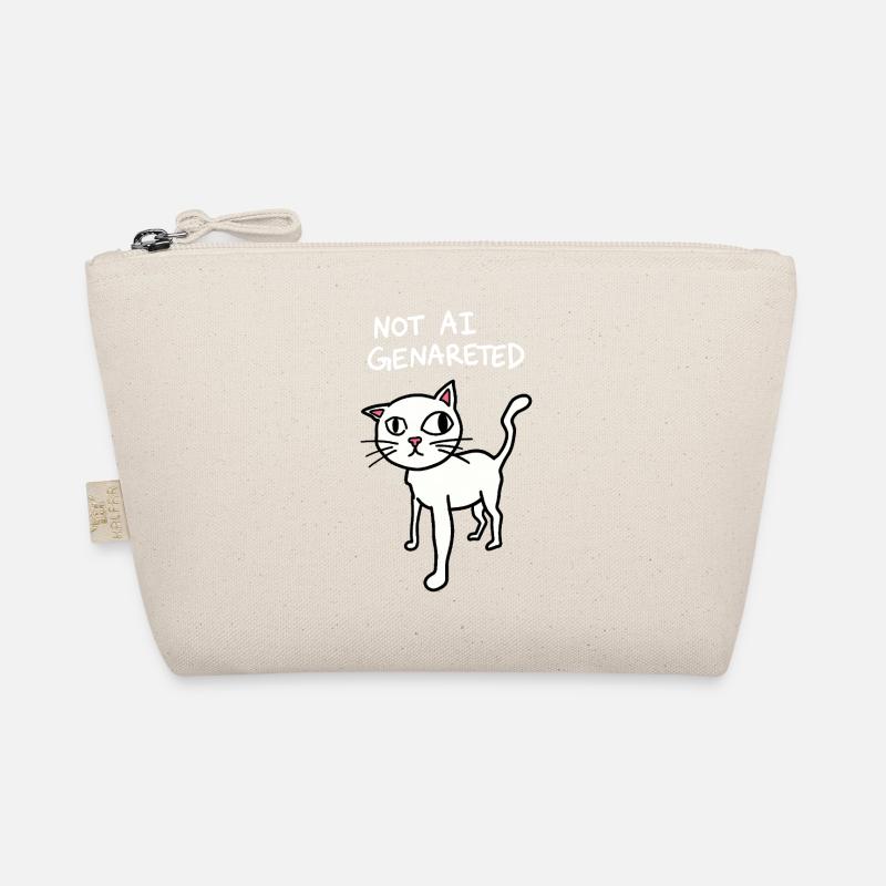 Not AI Generated - Funny Cat Meme - SATIRE IA Trousse biologique