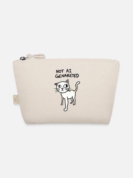 Pas généré par IA - Meme de chat bizarre - Satire IA - Trousse biologique - nature - Devant