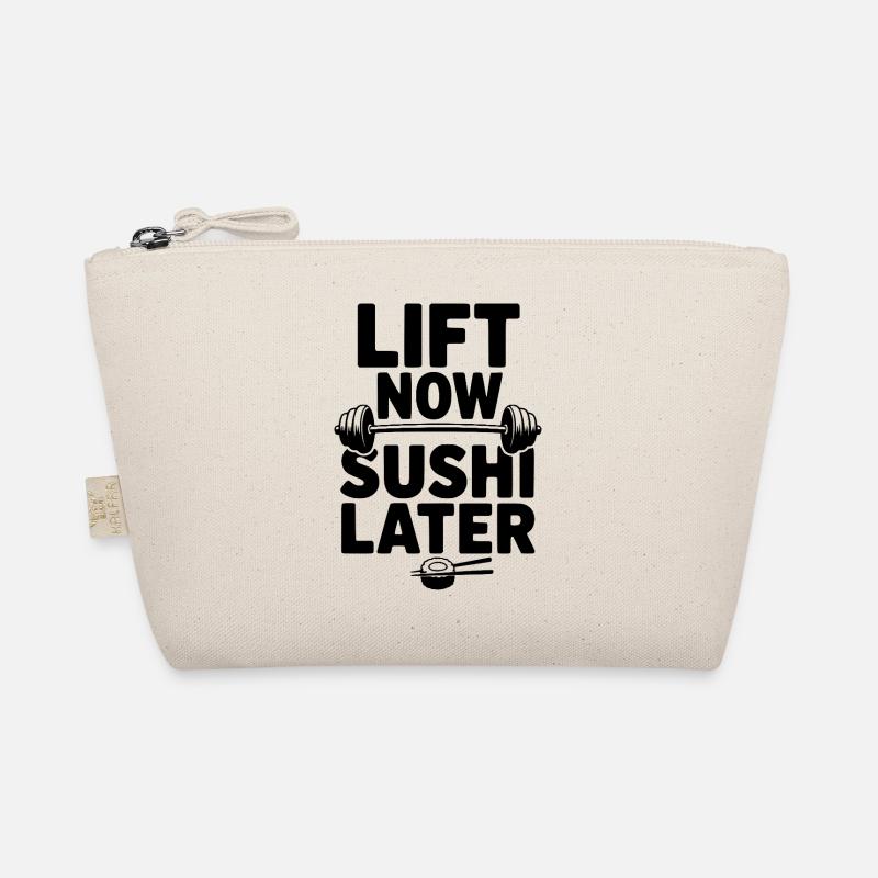 Hebe jetzt. Sushi später. Bio-Täschchen