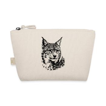 Lynx – graphismes minimalistes d’un chat sauvage - Trousse biologique - nature - Devant