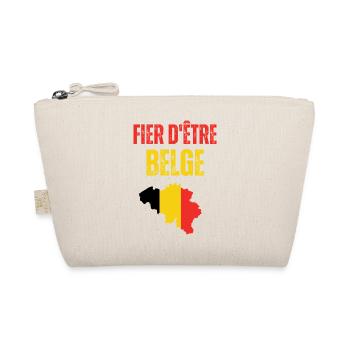 Proud to be Belgium - Organic Pouch - nature - Front