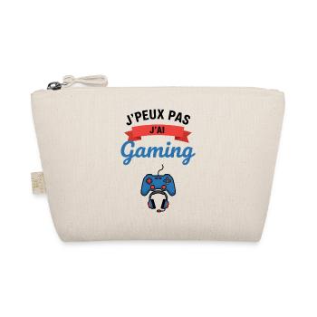 I can't I have Gaming - Organic Pouch - nature - Front