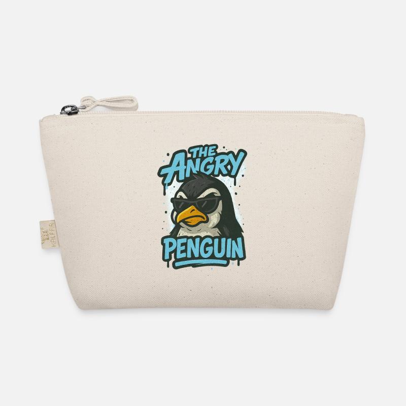 Der ärgerliche Pinguin Bio-Täschchen